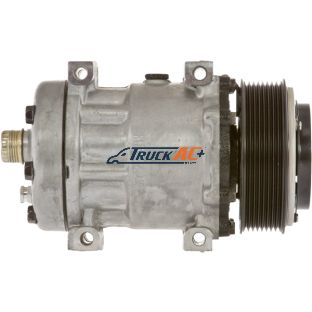 OEM Sanden A/C Compressor - Sanden 4084, 4808, Truck Air 03-0620, MEI 5397