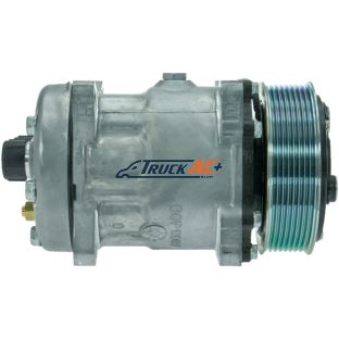 OEM Sanden A/C Compressor - Sanden 4431, 4477, 4734, Truck Air 03-0601, MEI 5326