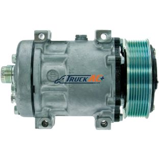 OEM Sanden A/C Compressor - Sanden 4421, 4482, 4776, Truck Air 03-0607, MEI 5331