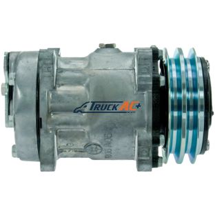 OEM Sanden A/C Compressor - Sanden 4708, Truck Air 03-1858, MEI 5341