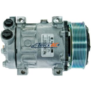 OEM Sanden A/C Compressor - Sanden 4303, 4422, 4486, 4767, Truck Air 03-0427, MEI 5322
