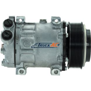 OEM Sanden A/C Compressor - Sanden 4025, 4092, 4073, Truck Air 03-0427S, MEI 54025