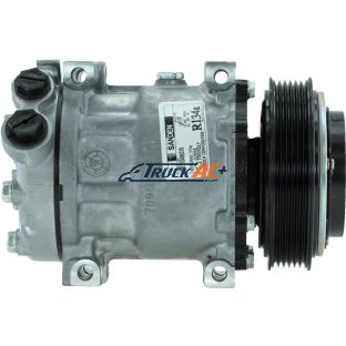 OEM Sanden A/C Compressor - Sanden 4071, 4119, 4119U, Truck Air 03-1613, MEI 54071