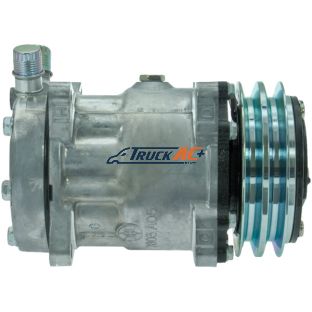 OEM Sanden A/C Compressor - Sanden 4093, Truck Air 03-3489E, MEI 54093