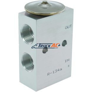 OEM Universal A/C Expansion Valve - Alliance ABP N83 308011, Truck Air 12-0613A, MEI 1600