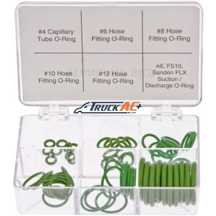 Standard Size O-ring Assortment - Truck Air 16-4093, MEI 8989