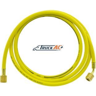 96" R134a Yellow Charging Hose - Truck Air 16-3402, MEI 8792