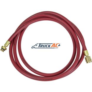 96" R134a Red Charging Hose - Truck Air 16-3401, MEI 8791