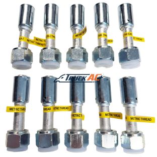 Arctic Off-Road By Red Dot Polaris UTV #10 Straight A/C Fitting 10pk - Red Dot U-1028-0P