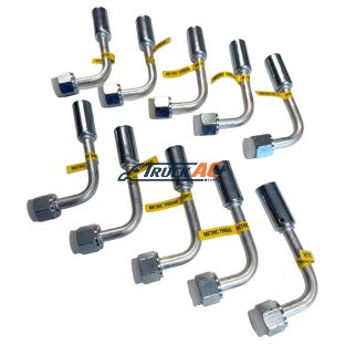 Arctic Off-Road By Red Dot Polaris UTV #6 90 Degree A/C Fitting 10pk - Red Dot U-1029-0P