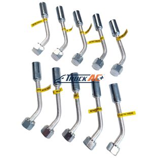 Arctic Off-Road By Red Dot Polaris UTV #6 45 Degree A/C Fitting 10pk - Red Dot U-1032-0P