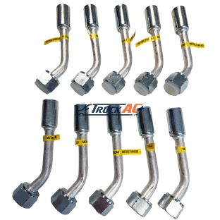 Arctic Off-Road By Red Dot Polaris UTV #8 45 Degree A/C Fitting 10pk - Red Dot U-1033-0P