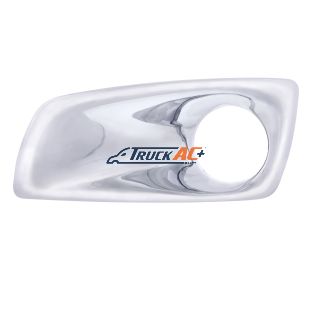 N18-1002-200 Chrome Plastic Fog Light Cover With Light Opening For 2007-2017 Kenworth T660 - Driver - United Pacific 41527