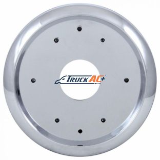 Chrome Front Bumper Light Adapter For Freightliner Columbia - United Pacific 42346B