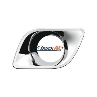 Chrome Plastic Fog Light Bezel For 2013-2021 Kenworth T680-Driver - United Pacific 41545