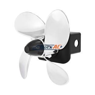 Spinning Propeller Hitch Cover For 2" X 2" Trailer Hitch Receivers - United Pacific 77009
