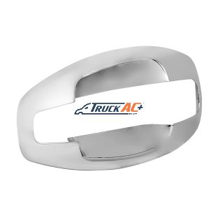 R56-1158 Chrome Exterior Door Handle Cover For Kenworth T680/T880 (2013-2024) & W990 (2019-2024) - Driver - United Pacific 41542