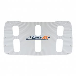 A17-16026-000 White Vinyl Front Winter Guard For 2008-2017 Freightliner Cascadia - United Pacific 21149