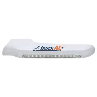 14 Amber LED Front Fender Cover For Peterbilt 388 (2008-2015) & 389 (2008-2023)-Clear Lens - Driver - United Pacific 32562