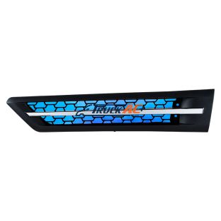 A17-21068-000 Hood Air Intake Grille With Blue LED For 2018-2024 Freightliner Cascadia 126 - Driver - United Pacific 42865