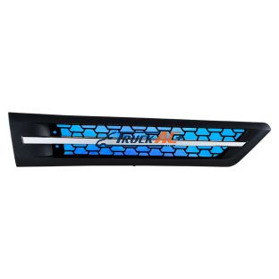 A17-21068-001 Hood Air Intake Grille With Blue LED For 2018-2024 Freightliner Cascadia 126 - Passenger - United Pacific 42866