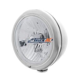 Stainless Steel Classic Headlight Crystal H4 Bulb - United Pacific 30413