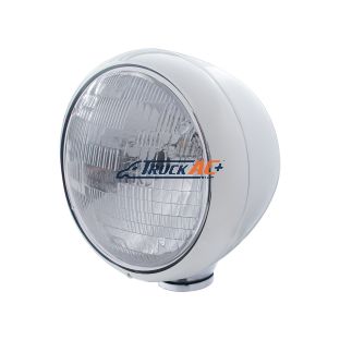 Stainless Steel Guide 682-C Style Headlight H6024 Bulb - United Pacific 31790
