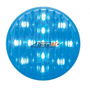 13 LED 2-1/2" Auxiliary/Utility Light - Blue LED/Clear Lens - United Pacific 39375B
