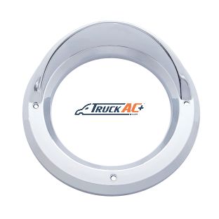 4" Light Bezel With Visor - United Pacific 10483B