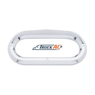 Oval Light Bezel With Visor - United Pacific 10489