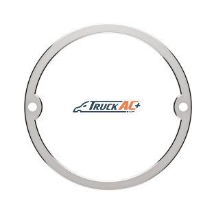 Stainless Steel Low Profile Cab Light Bezel - United Pacific 30317