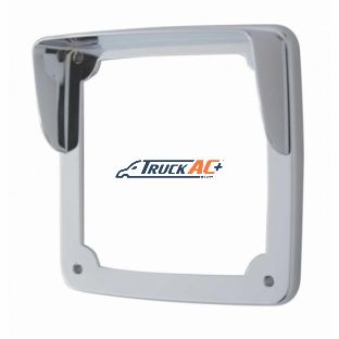 LED Square Double Face Light Bezel With Visor For UP Square Double Face Lights - United Pacific 32135