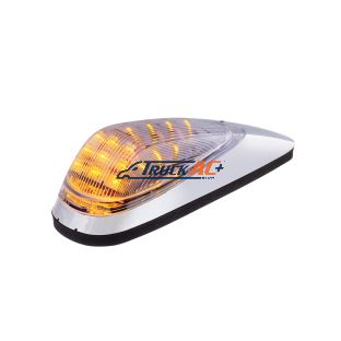 19 Amber LED Grakon 2000 Style Cab Light Kit - Clear Lens - United Pacific 30676