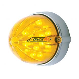 19 LED Watermelon Flush Mount Kit - Amber LED/Amber Lens - United Pacific 37452