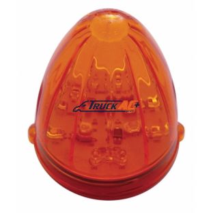 19 LED Watermelon Grakon 1000 Cab Light - Amber LED/Dark Amber Lens - United Pacific 37596B