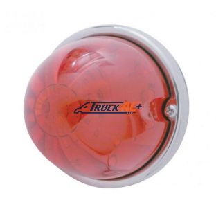 17 LED Watermelon Flush Mount Kit - Red LED/Red Lens - United Pacific 37905