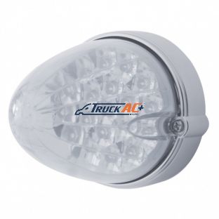 19 LED Reflector Grakon 1000 Flush Mount Kit - Amber LED/Clear Lens - United Pacific 37983