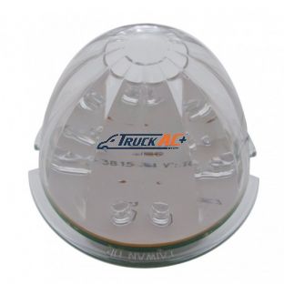 17 LED Watermelon Cab Light - Red LED/Clear Lens - United Pacific 38149