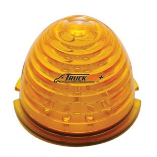 17 LED Beehive Cab Light - Amber LED/Amber Lens - United Pacific 38154B
