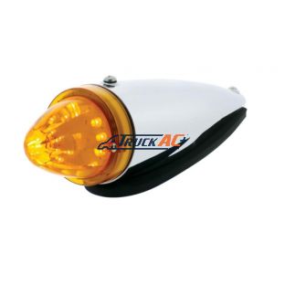 13 LED Watermelon Truck-Lite Style Cab Light Kit - Amber LED/Amber Lens - United Pacific 39406