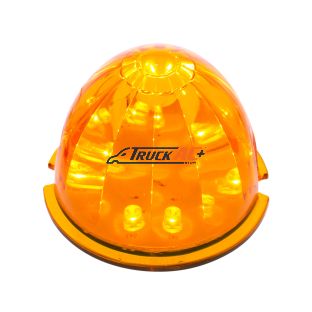 17 LED Dual Function Watermelon Cab Light - Amber LED/Amber Lens - United Pacific 39731B