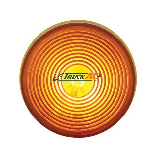 2-1/2" Round Light (Clearance/Marker) - Amber Lens - United Pacific 31061