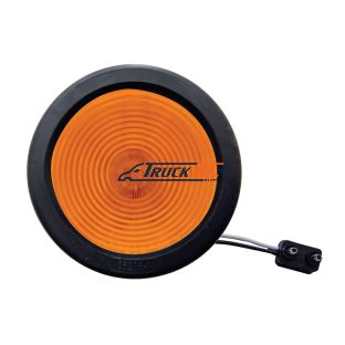 2-1/2" Round Light Kit (Clearance/Marker) - Amber Lens - United Pacific 31061AK