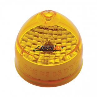 2" Beehive Crystal Light (Clearance/Marker) - Amber Lens - United Pacific 33507