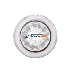 4 LED Dual Function 3/4" Mini Watermelon Light (Clearance/Marker) - White LED/Clear Lens - United Pacific 34852