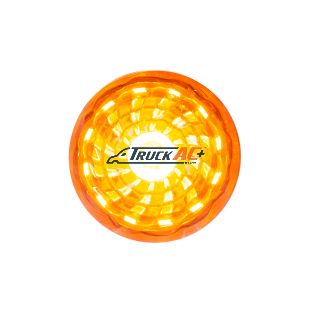 LED 1-1/4" Round Light (Clearance/Marker) - Amber LED/Amber Lens - United Pacific 36380
