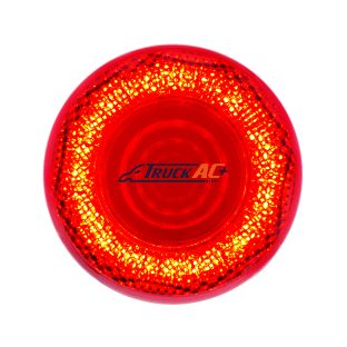 12 LED 2-1/2" Mirage Light (Clearance/Marker) - Red LED/Red Lens - United Pacific 36561