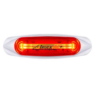 4 LED LIGHTTRACK Light (Clearance/Marker) - Red LED/Red Lens - United Pacific 36816