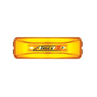 10 LED Rectangular GloLight (Clearance/Marker) - Amber LED/Amber Lens - United Pacific 36992B