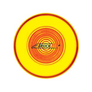 9 LED 2-1/2" Round GloLight (Clearance/Marker) - Amber LED/Amber Lens - United Pacific 37016